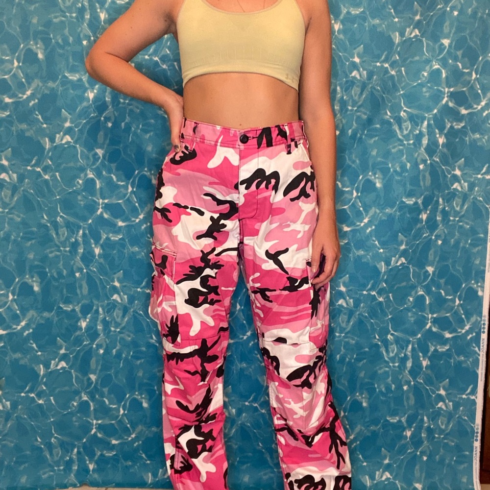 Pink Camo Pants